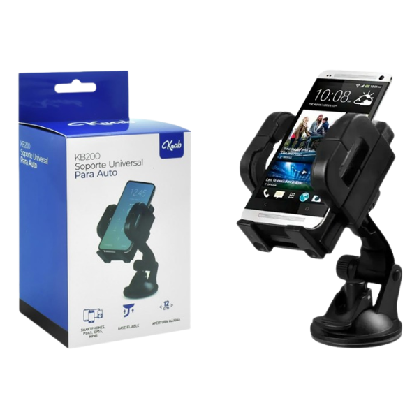 SOPORTE PARA AUTO VIDRIO Y TABLERO KB200