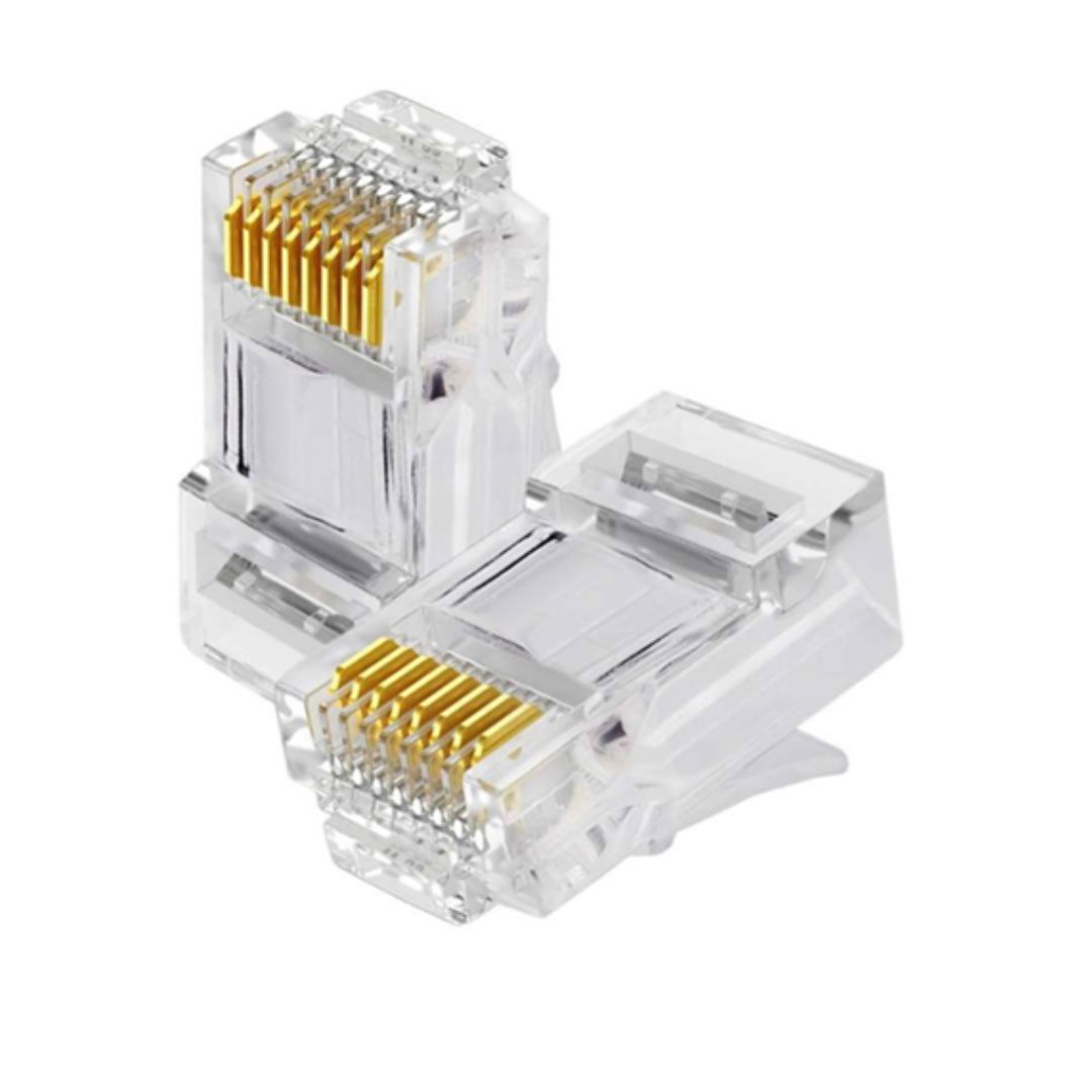 FICHA CONECTOR RJ45 CAT5E Y CAT6E