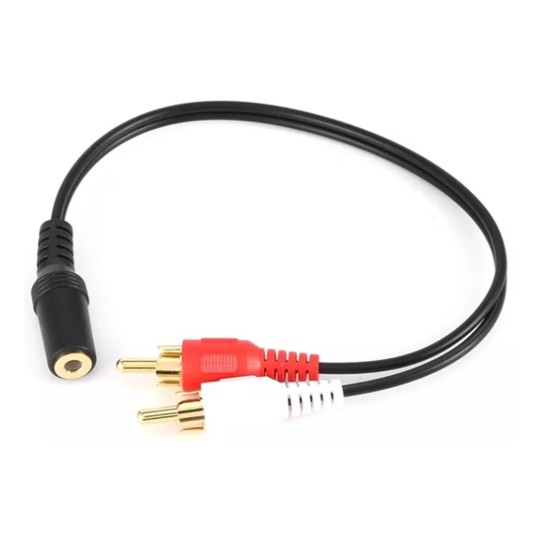 CABLE RCA 2 X 1 HEMBRA