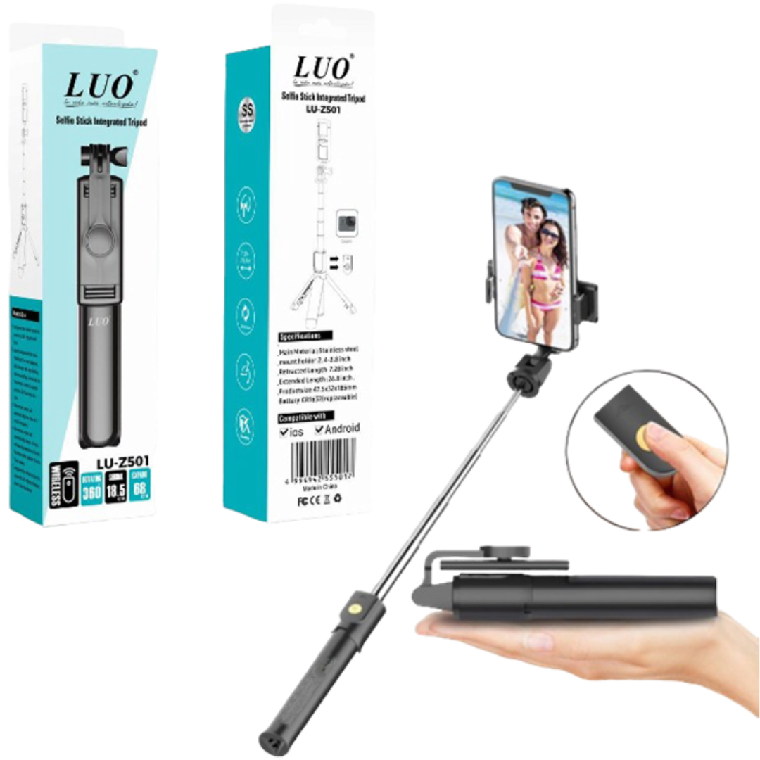 PALO SELFIE BLUETOOTH CON TRIPODE LU-Z501