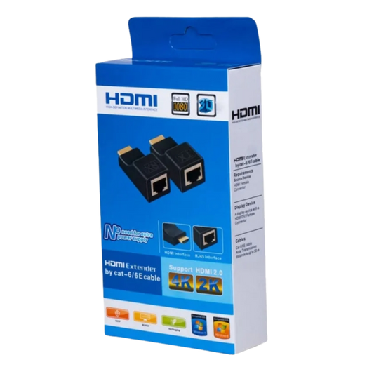 EXTENSOR HDMI PASIVO A UTP 30 MTS