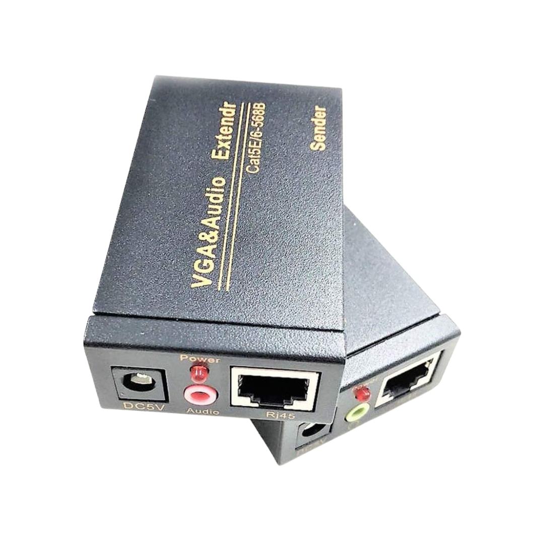 EXTENSOR VGA+AUDIO ACTIVO POR UTP 100 MTS