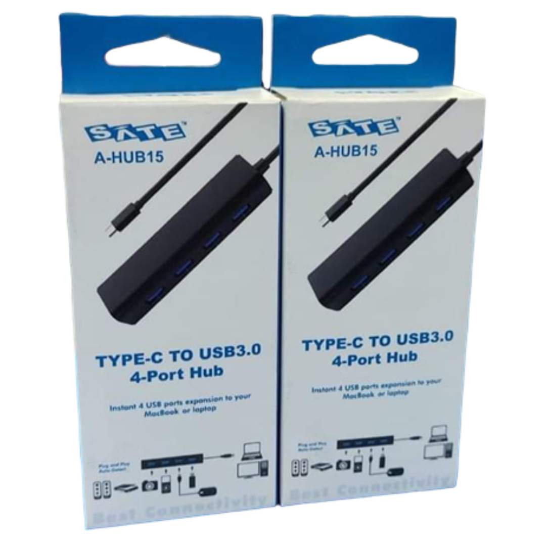 HUB SATE A-HUB15 USB-C A 4 USB 3.0