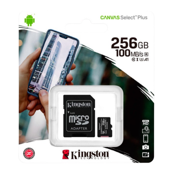 MEMORY CARD KINGSTON CAT 10 DE 32 / 64 / 128 / 256 GB