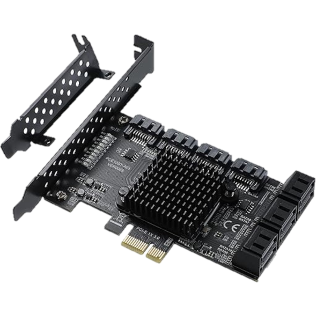 PLACA PCI EXPRESS SATA 3.0 DE 10 PUERTOS