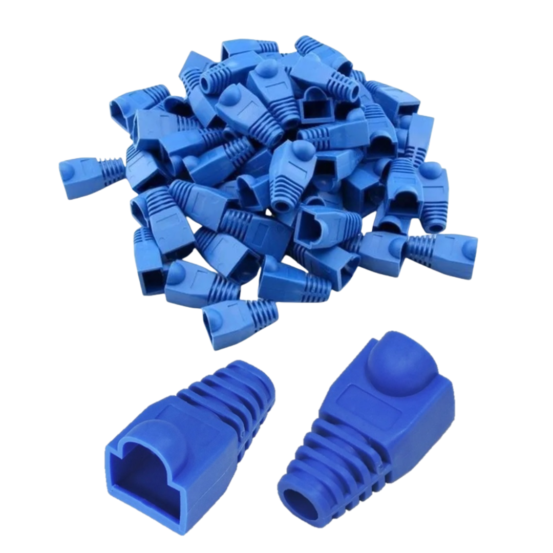 CAPUCHON PARA CONECTOR RJ45 100 UNIDADES