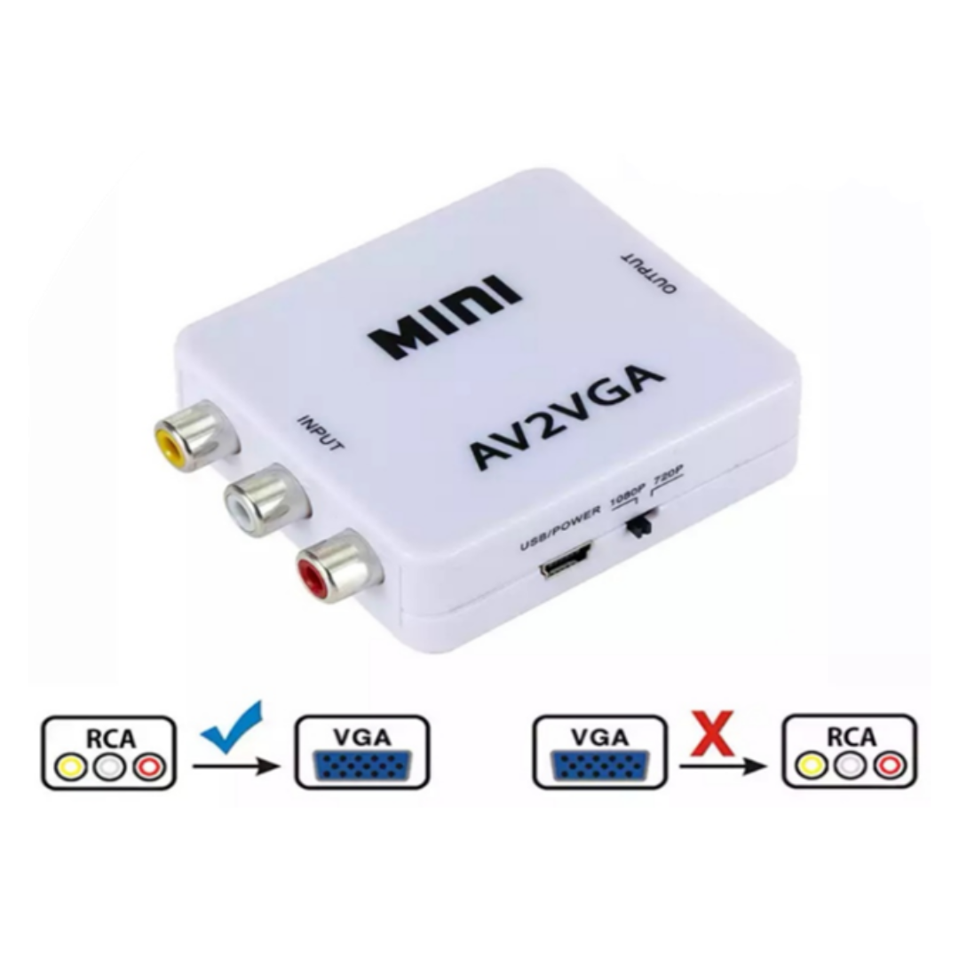 CONVERSOR RCA A VGA