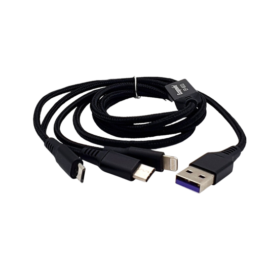CABLE ECOPOWER 3 EN 1 EP-6033 V8/C/IP 6A