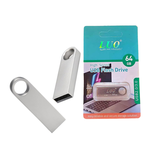 PENDRIVE DE METAL LUO 64 GB