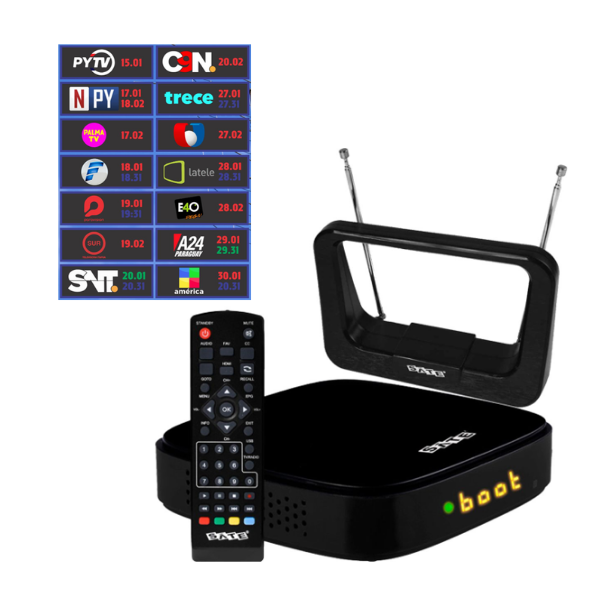 CONVERSOR DE TV DIGITAL SATE CON ANTENA