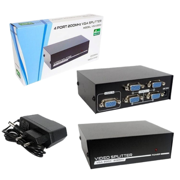 SPLITTER VGA ACTIVO 1X4