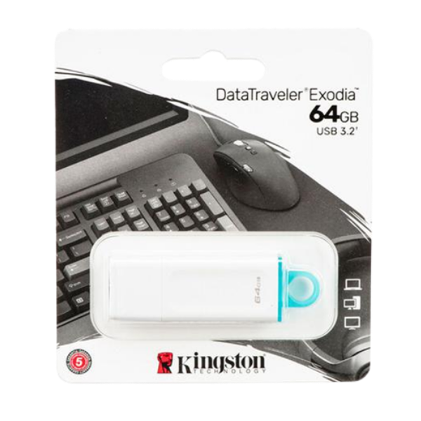 PENDRIVE KINGSTON 64 GB USB 3.0