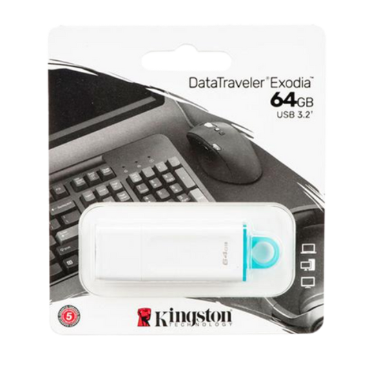 PENDRIVE KINGSTON 64 GB USB 3.0