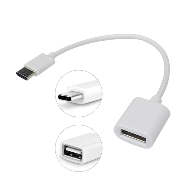 OTG TIPO C A USB CON CABLE LU-X02