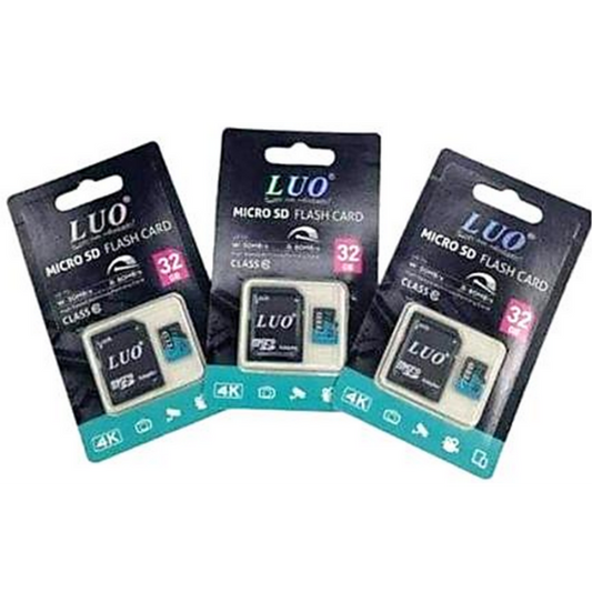 MEMORY CARD LUO CAT.10 DE 16 / 32 / 64 / 128 GB