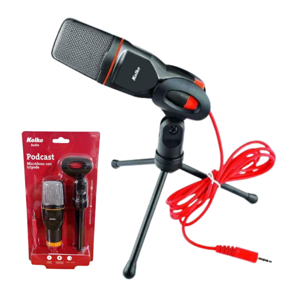 MICRÓFONO KOLKE KPI-047 CON TRIPODE