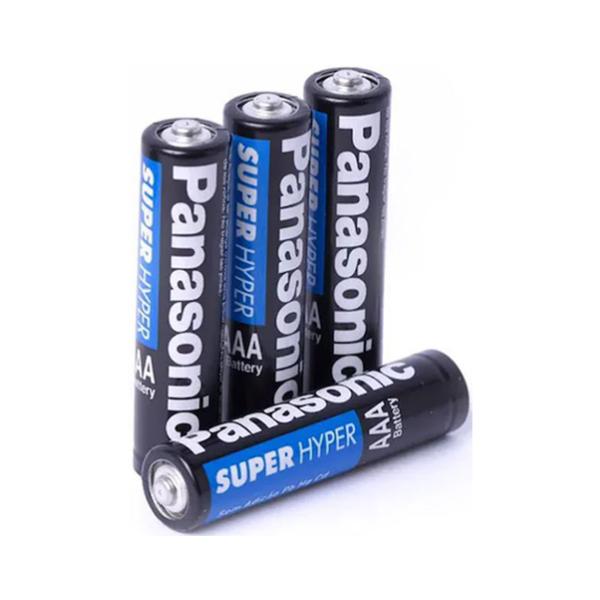 PILA AAA X4 PANASONIC SUPER HYPER 1.5V