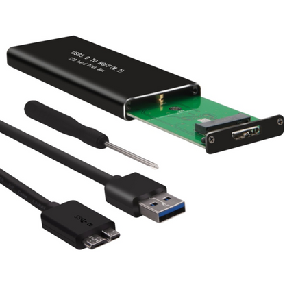 GAVETA M.2 SATA AX-203S USB 3.0