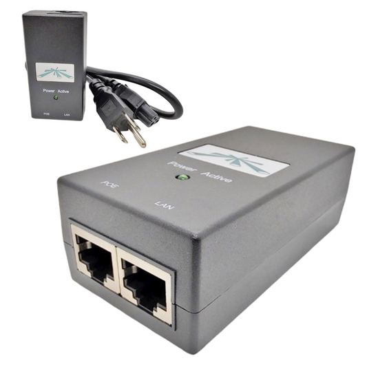 ADAPTADOR UBIQUITI POE INYECTOR 15VDC 12W