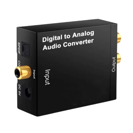 AUDIO OPTICO DIGITAL A RCA