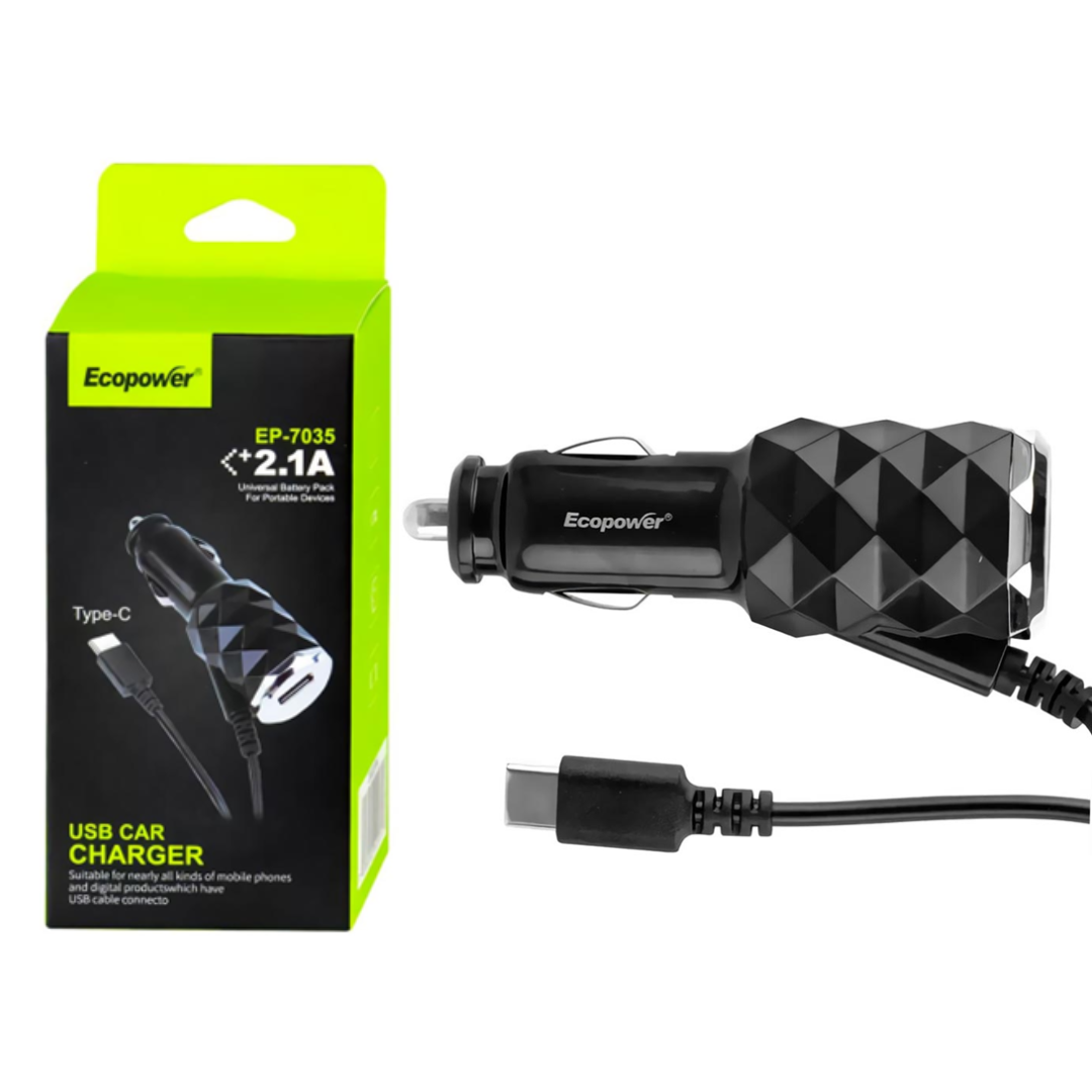 Cargador de Auto Ecopower EP-7035