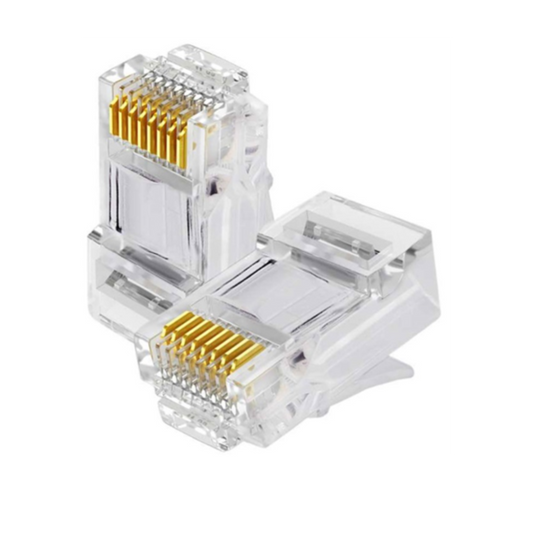 FICHA CONECTOR RJ45 CAT5E Y CAT6E