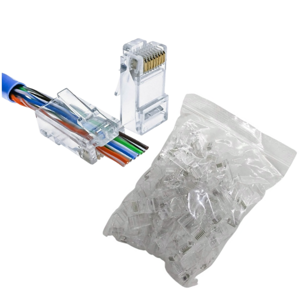 FICHA CONECTOR RJ45 PASANTE CAT6E XL-403