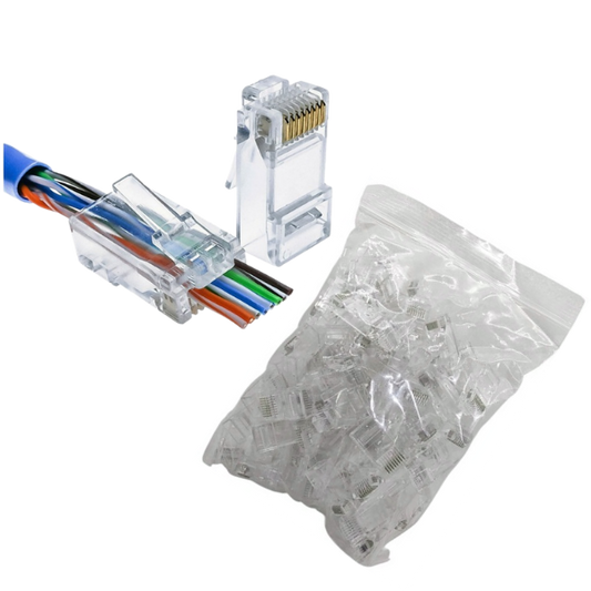 FICHA CONECTOR RJ45 PASANTE CAT6E XL-403