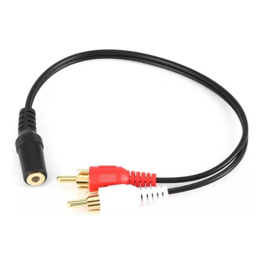 CABLE RCA 2 X 1 HEMBRA