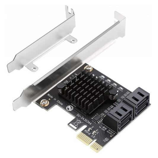 PLACA PCI EXPRESS SATA 3.0 4 PUERTOS