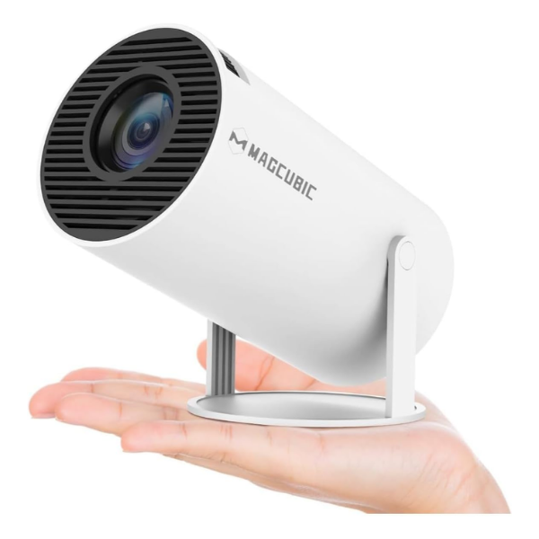 PROYECTOR MAGCUBIC HY300 4K ANDROID/HDMI CARGADO CON 1.300 CANALES MÁS PELICULAS