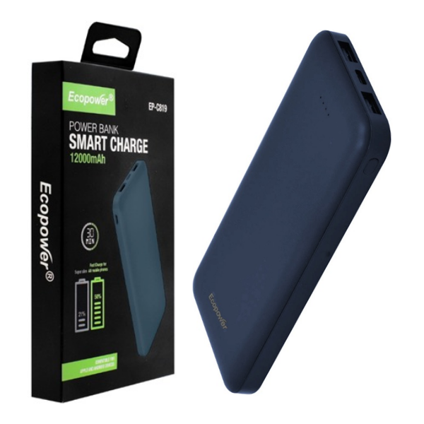 CARGADOR PORTÁTIL 12000 MAH EP-C819