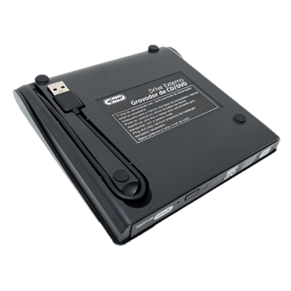 LECTOR GRABADOR CD/DVD EXTERNO USB 3.0 KNUP