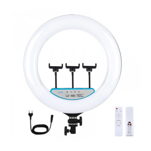 ARO LED 48 CM CON TRIPODE 2 MTS LU-480