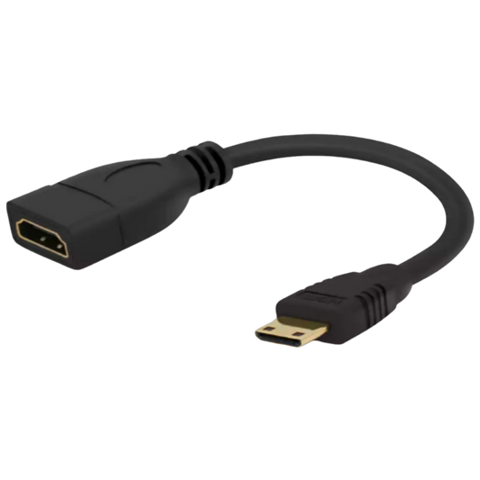 CABLE ADAPTADOR MINI HDMI A HDMI HEMBRA