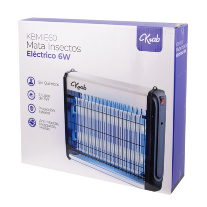 MATA INSECTOS ELECTRICO KRAB 6W 220V