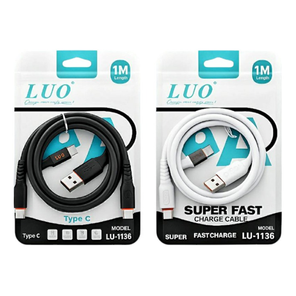 CABLE USB TIPO C 6A LUO LU-1136
