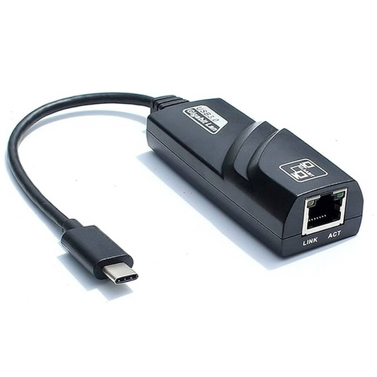 USB TIPO-C A RJ45 GIGABIT 10 / 100 / 1000 MBPS