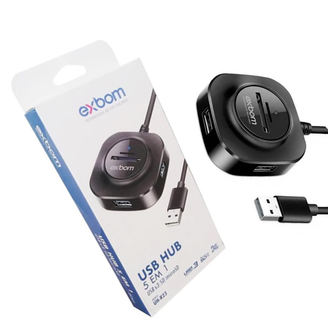 HUB USB Y MEMORY EXBOM UH-R23