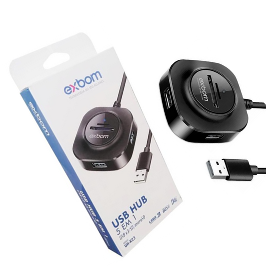 HUB USB Y MEMORY EXBOM UH-R23