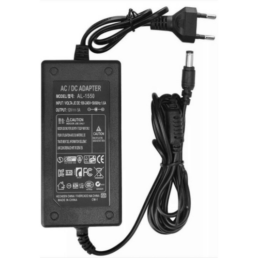 FUENTE UNIVERSAL PLÁSTICO 12V 5A