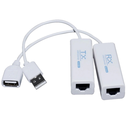 EXTENSOR USB PASIVO POR UTP 200 MTS