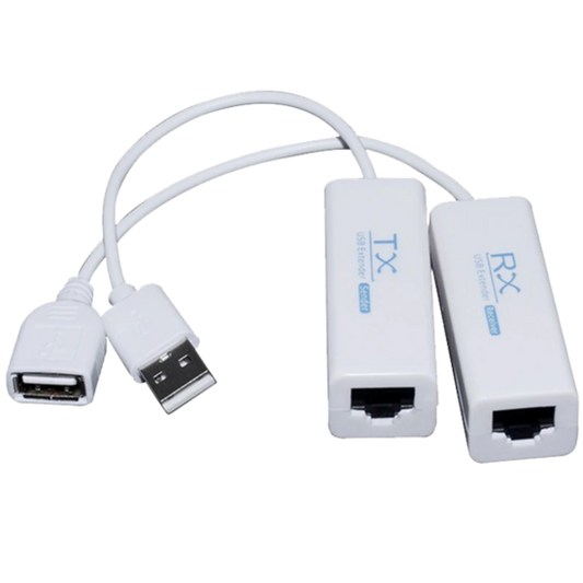 EXTENSOR USB PASIVO POR UTP 200 MTS
