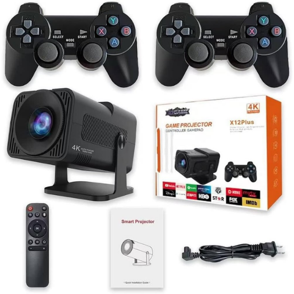 PROYECTOR X12 PLUS 4K CON 2 CONTROLES