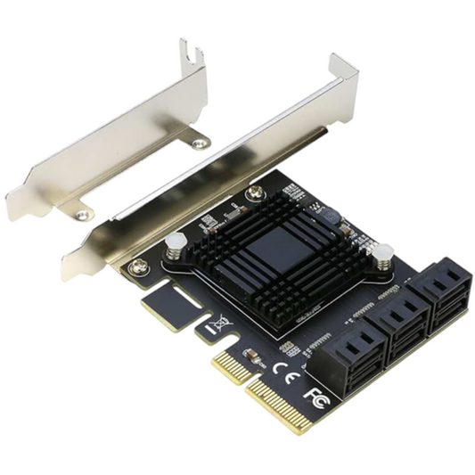 PLACA PCI EXPRESS SATA 3.0 6 PUERTOS