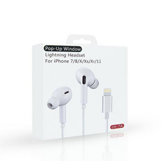 AURICULAR JH-7A CON GOMA PARA IPHONE