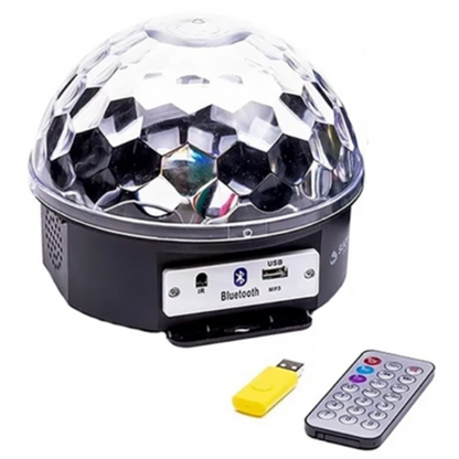 ESFERA LED MAGIC 2134-C CON BLUETOOTH Y USB