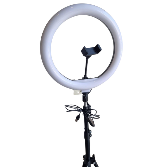 ARO LED 33 CM CON TRIPODE 2 MTS LU-330