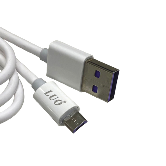 CABLE V8 MICRO USB LUO LU-1112 3.1A