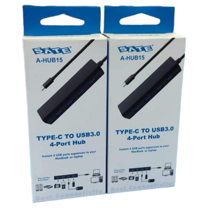 HUB SATE A-HUB15 USB-C A 4 USB 3.0